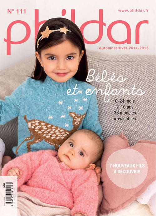 Phildar, bébés et enfants n°111, catalogues