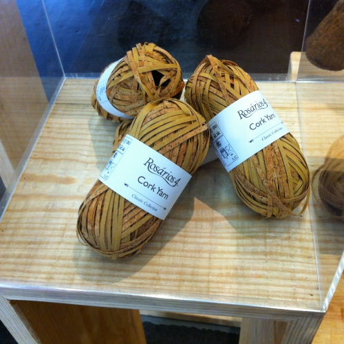 Rosarios 4, cork yarn