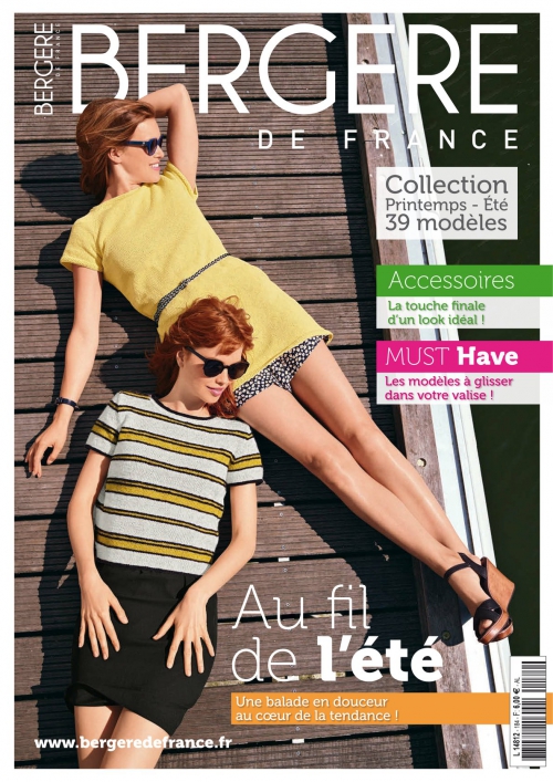 Bergère de France, catalogues, magazine 184 Collection Femme Printemps
